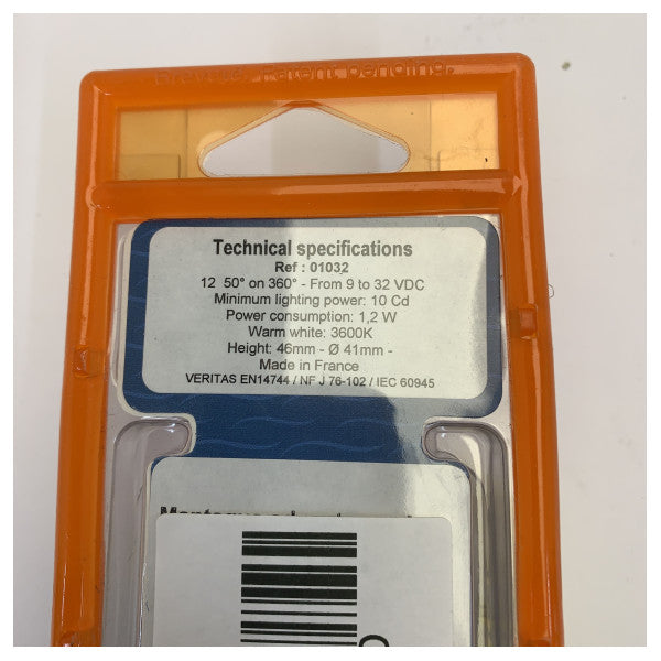 Φωτεινός Σηματοδότης Mantagua 2NM LED - Bay15D - 10-30V