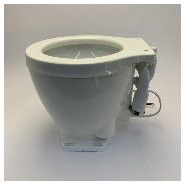 Jabsco Lite Flush Electric Toilet 24V with Foot Switch - 58500-0024