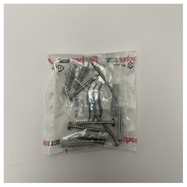 Suporte de toalhas Inda A2390ACR com acabamento cromado 370 mm