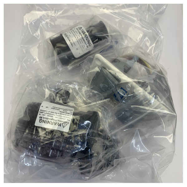 Sanitário Elétrico Compacto Jabsco Quiet Flush 24V - 37245-3094