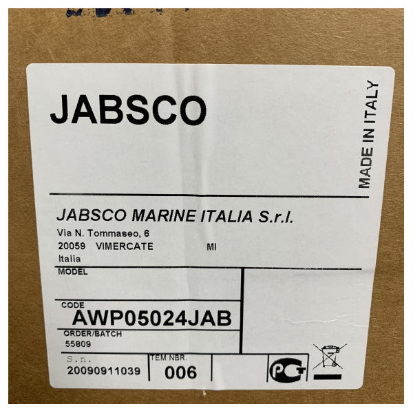 Jabsco Elsea AWP05024 Wasser / Staubsauger 230V