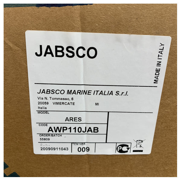 Jabsco Alsea Ares 220V Staubsauger 21LT 1250W 230V - AWP110JAB