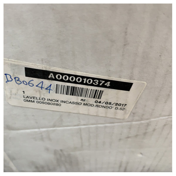 Foster Rondo Stainless Steel Built-in Sink D520 mm - 1052/460