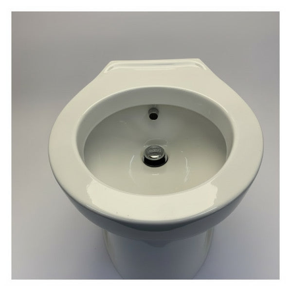 Jabsco Deluxe Flush Bidet 17 Inch Marine - Montaggio a pavimento - 58090-1000