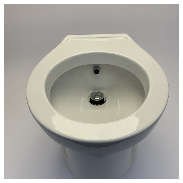 Jabsco Deluxe Flush Bidet 17 Inch Marine - Montaggio a pavimento - 58090-1000