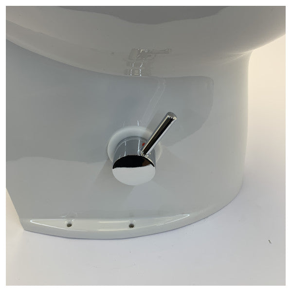 Jabsco Deluxe Flush Bidet 17 Inch Marine - Montaggio a pavimento - 58090-1000