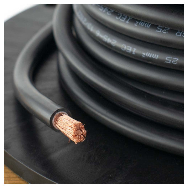 Batteriekabel flexible schwarze 150 mm2 - 10 Meter