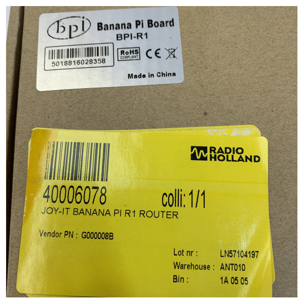 Banana Pi BPI-R1 Умен WiFi рутер дъска - Gigabit Ethernet NAS рутер