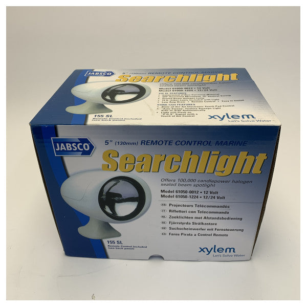Jabsco 61050-0012 155SL Fjernbetjent Marine Spotlys - Søgelys til både og yachter 12V
