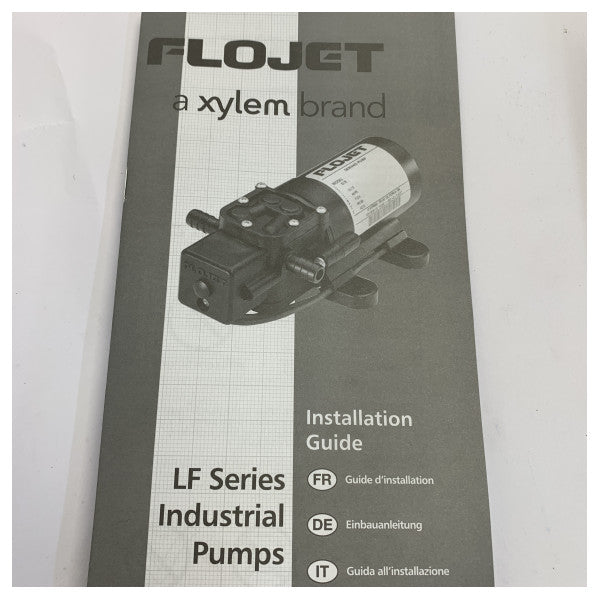Flojet RLF122201D Marine Fresh Water Pump 12V - Self Priming - 3.8L/m 2.5 Bar