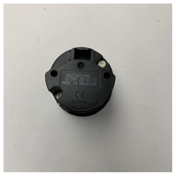 VDO A2C53412992 12/24V yakıt seviyesi göstergesi beyaz