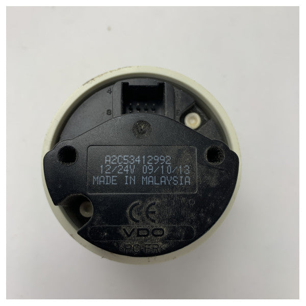 VDO A2C53412992 12/24V yakıt seviyesi göstergesi beyaz