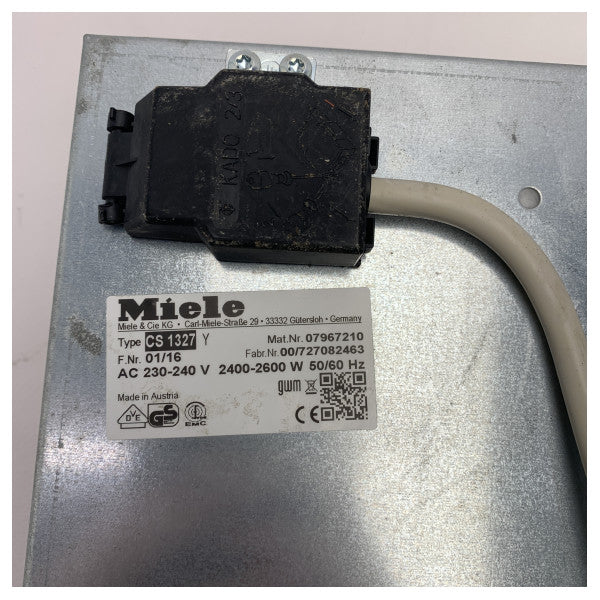 Miele Domino Element ruostumattomasta teräksestä valmistettu Teppan Yaki -levy - CS1327-Y