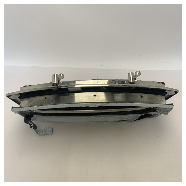 Tempesta ruostumattomasta teräksestä Elliptinen avattava ikkuna 20,32 x 45,72 cm