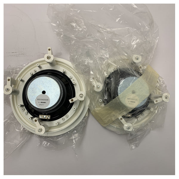 Zestaw wodoodpornych głośników morskich 20 cm Biały Trwały dźwięk wysokiej jakości dla łodzi