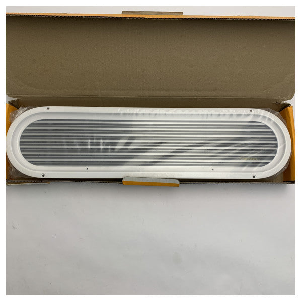 فتحة سحب الهواء من الألمنيوم المؤكسد Vetus ASV060A مع فتحات 60 سم