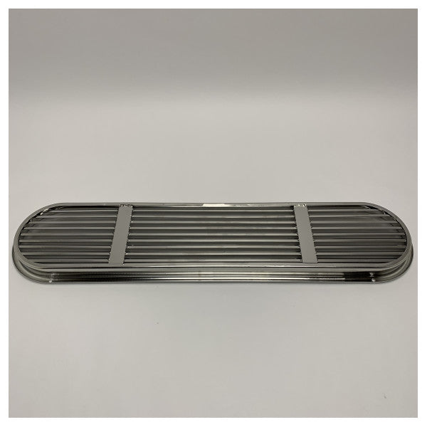 Vetus ASV100A bocchetta ovale in acciaio inox 730 x 172 mm