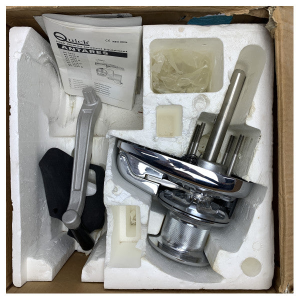 Nopea Antares 1524D 1500W 24V ruostumattomasta teräksestä valmistettu vinssi kannen yksikkö 10 mm - AT1524D