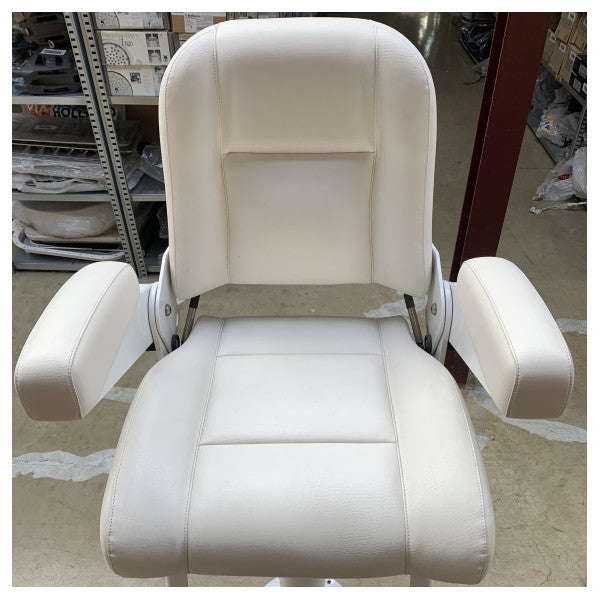 Stidd Admiral 500N низький поганий білий пілот рульове управління | сидіння в шоломі