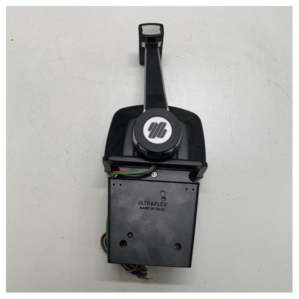 Χειρολαβή ελέγχου κινητήρα και κιβωτίου ταχυτήτων Ultraflex B77 μονής μορς με τελειώματα
