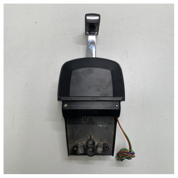 Χειρολαβή ελέγχου κινητήρα και κιβωτίου ταχυτήτων Ultraflex B77 μονής μορς με τελειώματα