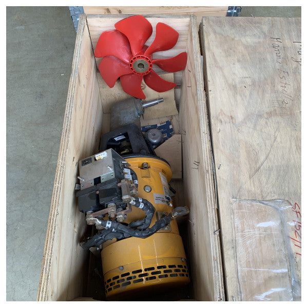 Підрулюючий пристрій Vetus BOW1604DE 160 KGF носовий і кормовий 250 мм 24В