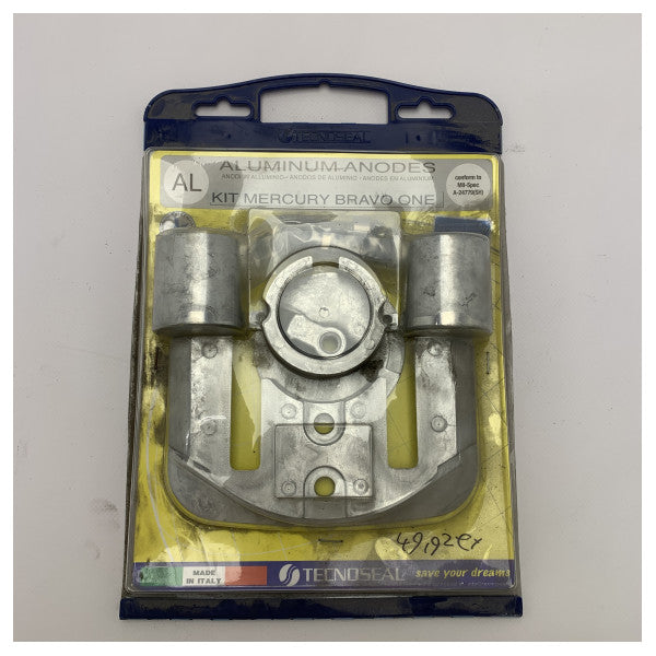 Technoseal Mercury Aluminium Bravo One Anode Kit