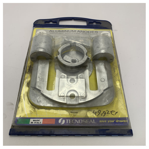 Kit de ânodo Technoseal Mercury Bravo One em alumínio