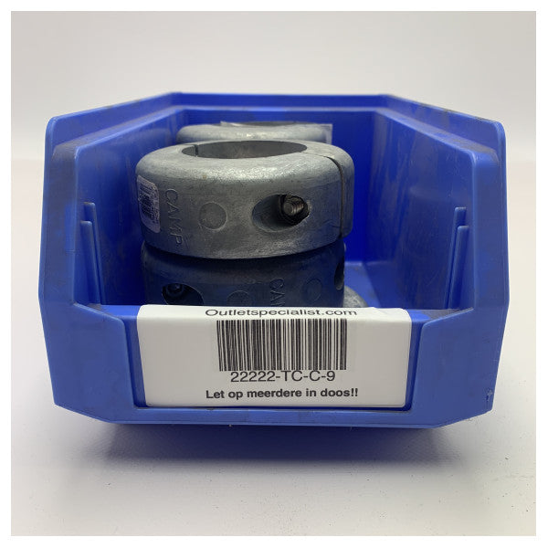 أنود أنود عمود التخييم الزنك من نوع دونات عمود الزنك 2 بوصة - C-9