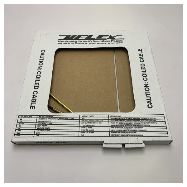 Cabo de controlo do motor Uflex C36 Mercury | MerCruiser Gen II 9 pés - C36X09