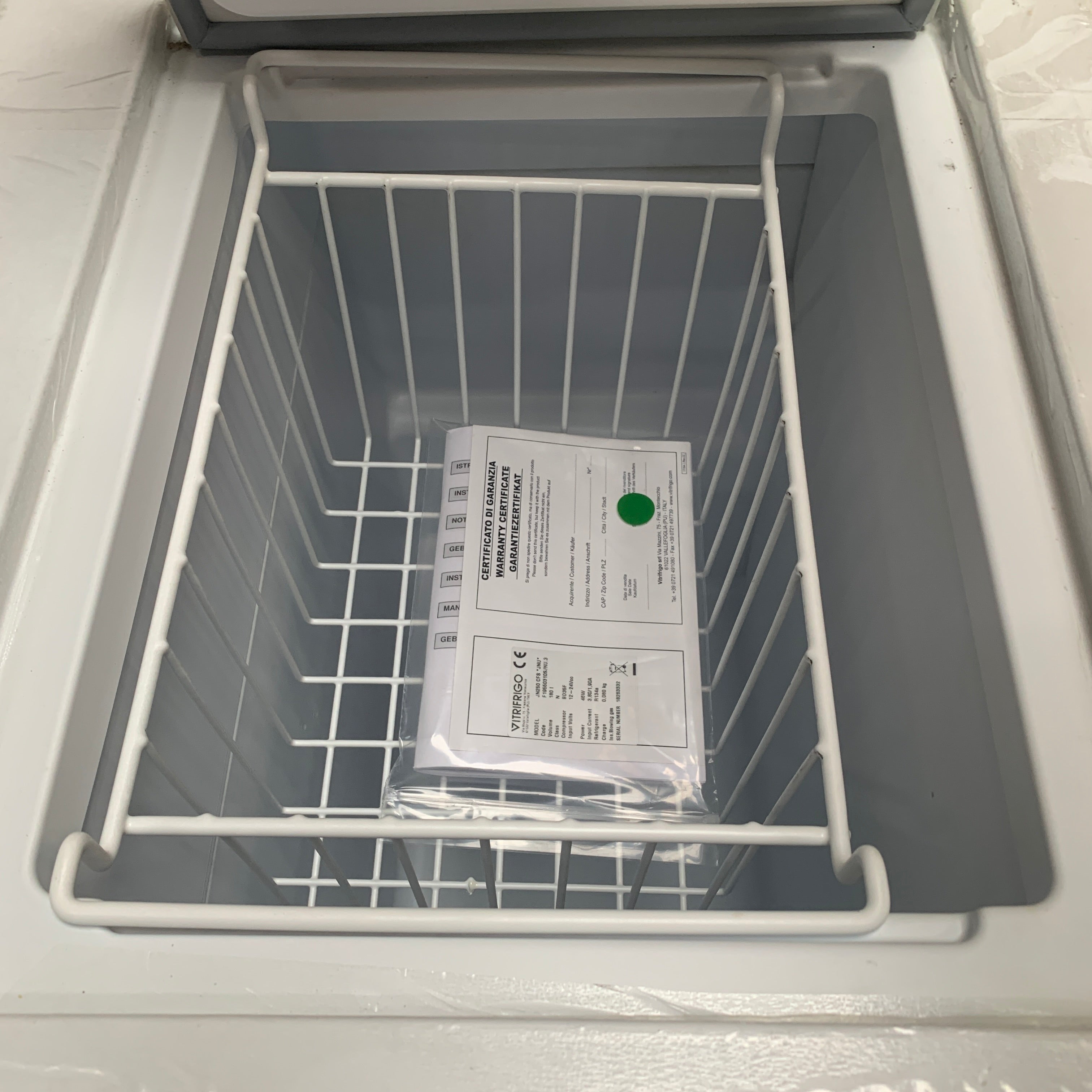 Vitrifrigo JN250 CFS 250L Kompressor avkjølt isboks med 12/24V - 191276