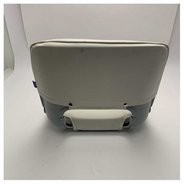 مقعد طيار قارب فاخر قابل للطي قابل للطي لطاقم القارب Vetus CHCW أبيض