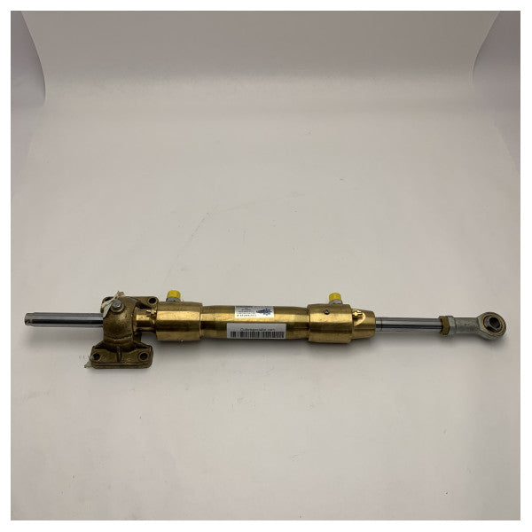 Wysokiej jakości mosiężny siłownik hydrauliczny Marsili CL.0/18N do zastosowań morskich z chromowanym prętem ze stali nierdzewnej