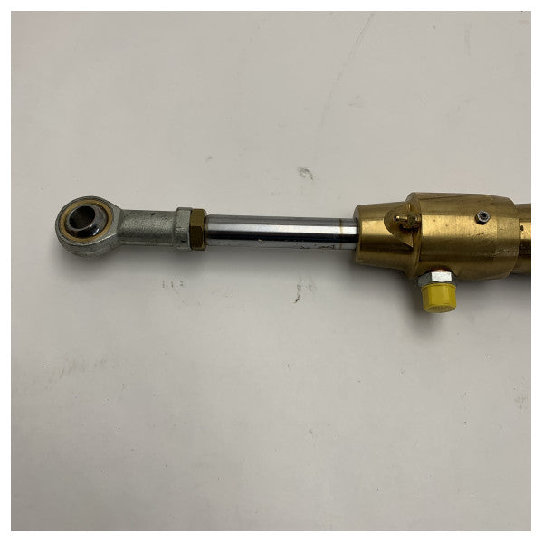 Marsili CL.0/18N High-Quality Brass Hydraulic Cylinder for Marine Inboard Use with Chrome-Plated Stainless Steel Rod