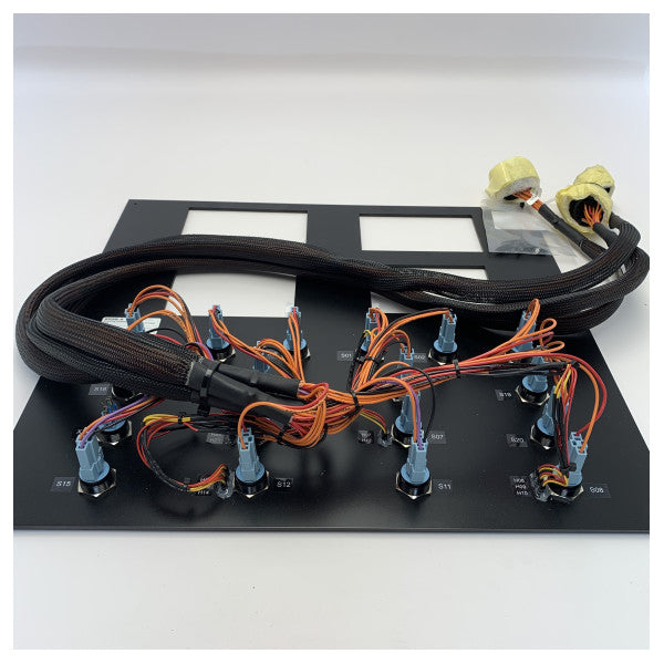 Оригинален CNB 24V електрически панел за превключване на постоянен ток, черен