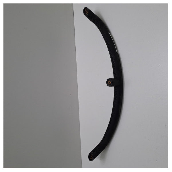 Ruostumattomasta teräksestä valmistettu nahalla päällystetty kahva musta - 55405264R