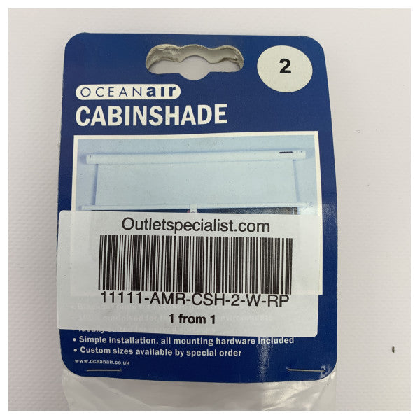 Dometic OceanAIr cabinshade roller blind 470 x 510 mm - CSH-2-W-RP