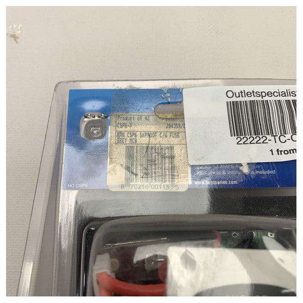 BEP-kytkinpaneeli DC 6-toiminen vedenkestävä - CSP6-F