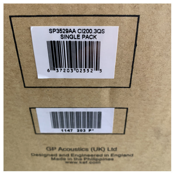 KEF Ci200QS Einbau-Decken-/Wandlautsprecher 2-Wege 150W