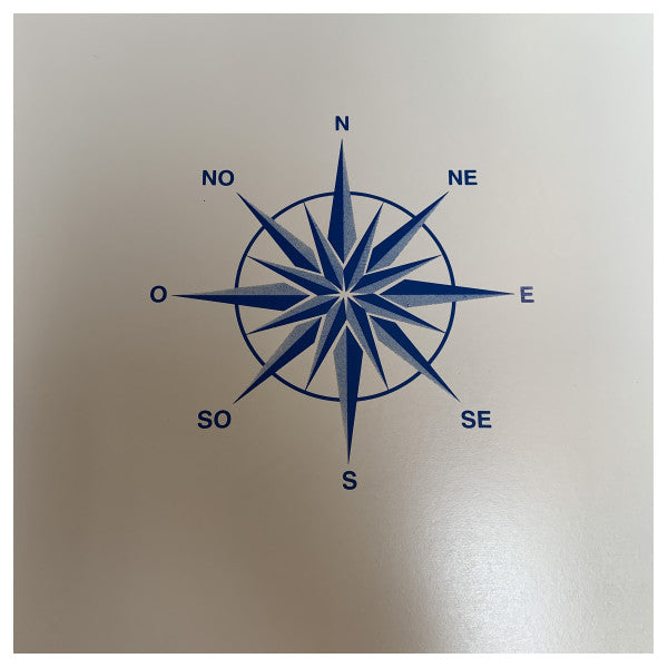 Αναδιπλούμενο τραπέζι σκάφους λευκό 90 x 60 x 60 - D17 60 090