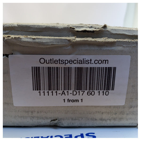 Ogromni preklopni stol za čamac bijeli 110 x 60 x 60 - d17 60 110