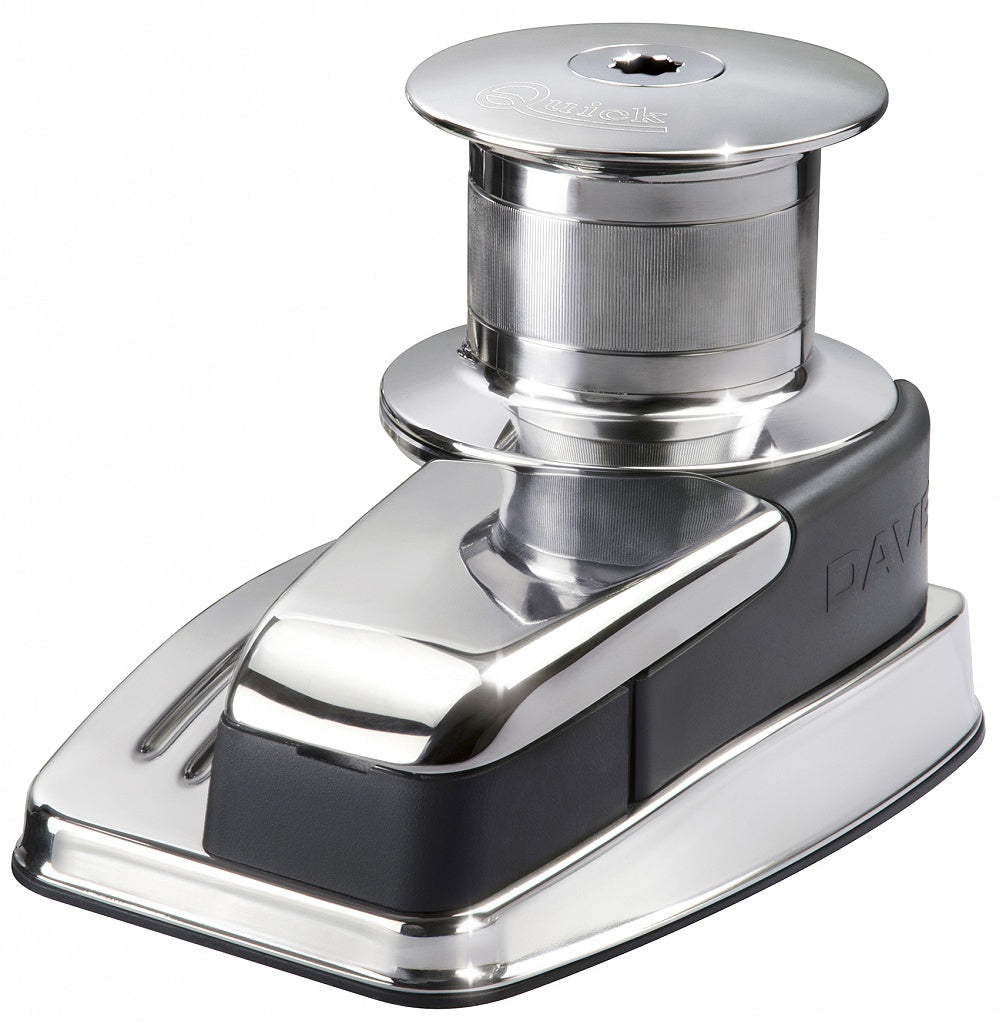 Guincho de âncora Quick Dave DV5 2300W 24V em aço inoxidável com tambor