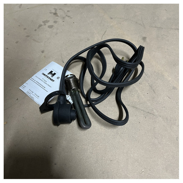 Kim Hotstart 1000W 120V Marine-Motorheizung - Langlebiger Edelstahl-Vorwärmer für Kaltstartschutz