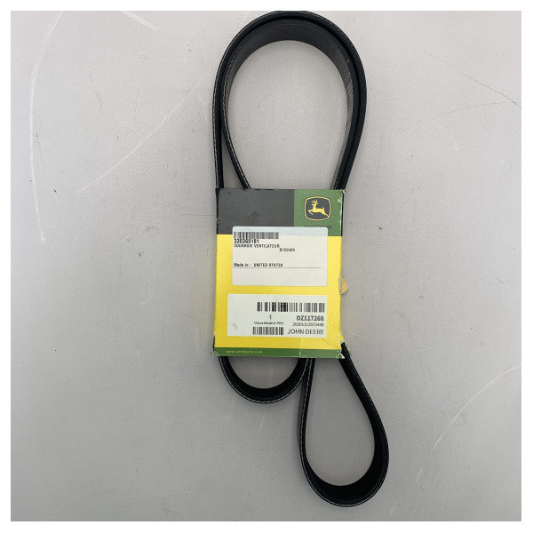 John Deere R123439 Engine Multi Drive Belt Black