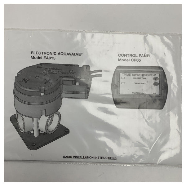 Vanne Y électrique Trudesign avec contrôleur - EA015 - CP05