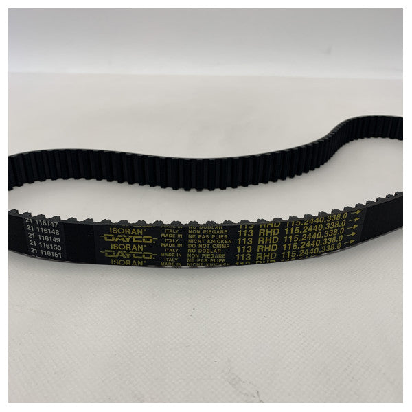 لومبارديني ED00242440403380-S حزام إدارة المحرك أسود