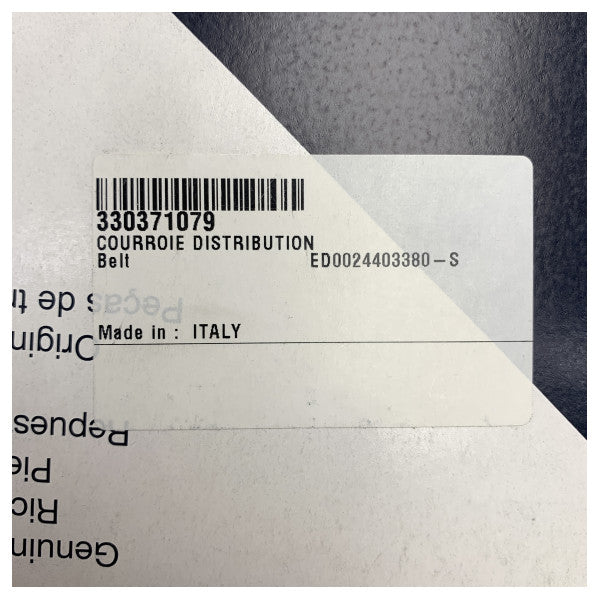 لومبارديني ED00242440403380-S حزام إدارة المحرك أسود