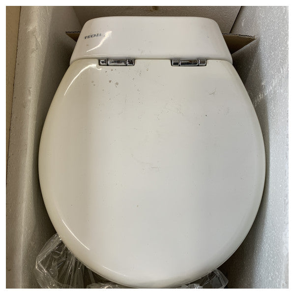 Tecma Ele024NW/P02CF Elegance Electric Marine Toilet 24V med Bidet