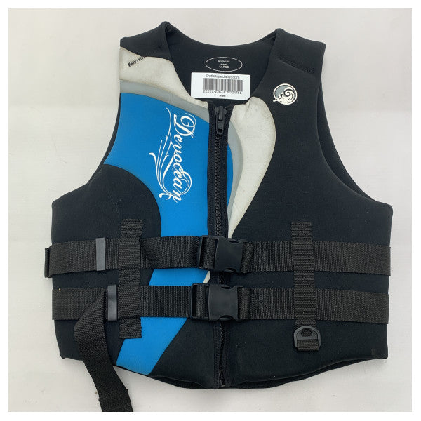 Devocean νεοπρένιο γυναικείο μπουφάν κολύμβησης μεγέθους L μπλε - EW001R-L