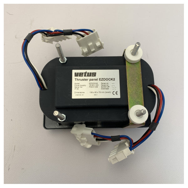 UŻYWANY panel sterowania dziobowym i rufowym sterem strumieniowym Vetus EZDOCK2
